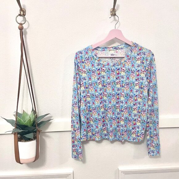 Posh Peanut x Lisa Frank Spotty and Dotty Long Sleeve Top Size S - Picture 2 of 7